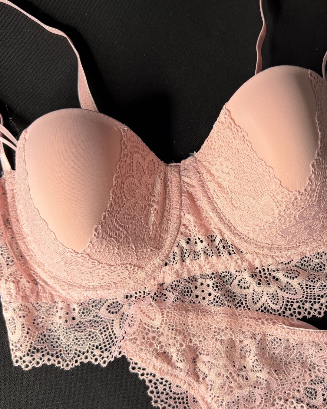 New Bra Gül Kurusu Çamaşır Takımı